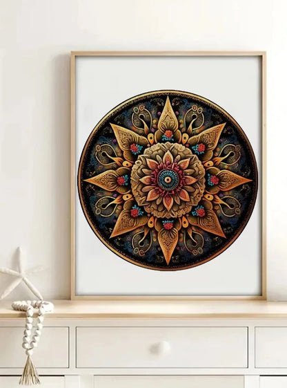 Puzzle en bois - Mandala Mystique