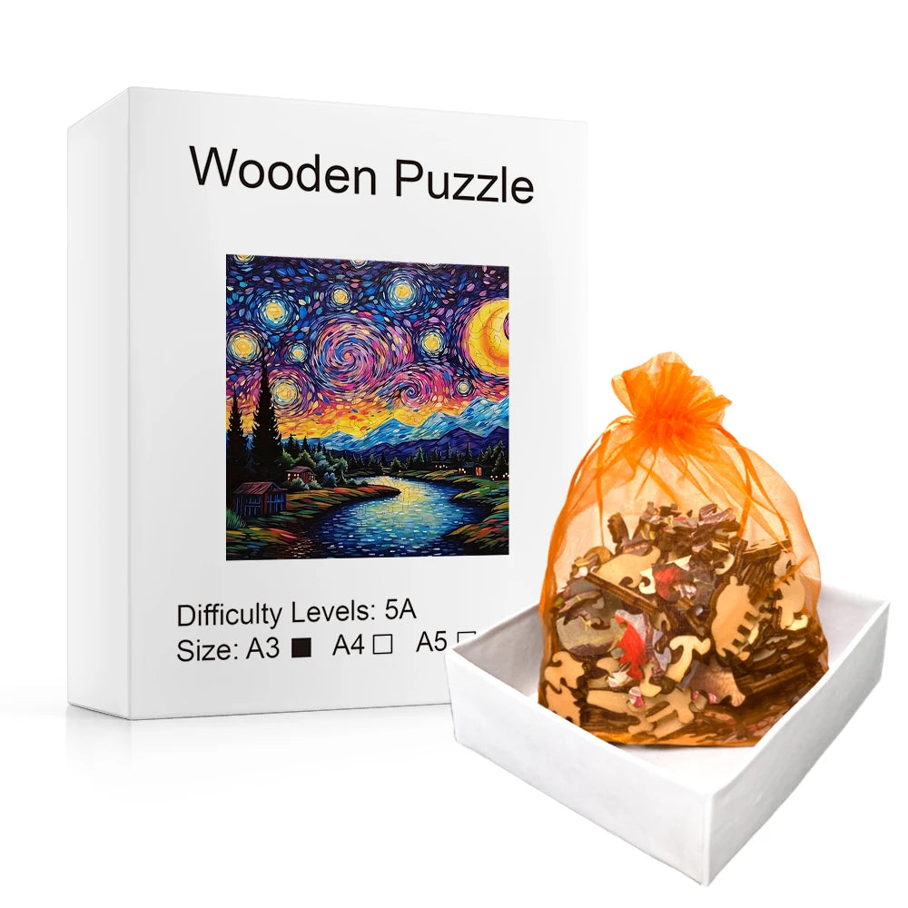 Puzzle en bois - La Valse des Astres